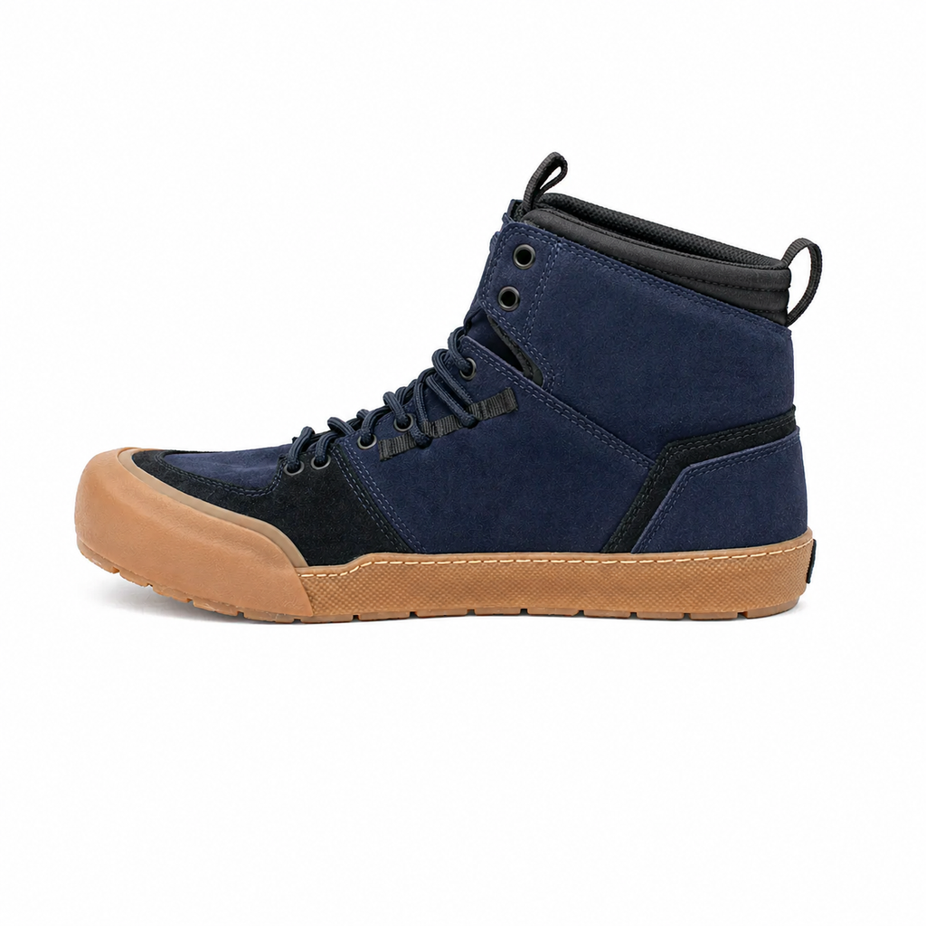 Landed Footwear Elevate shoe in Navy Black Dusk, opposite side view